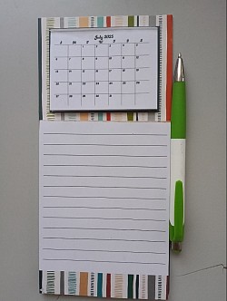Dollar Tree mini calendar set (no pen included)